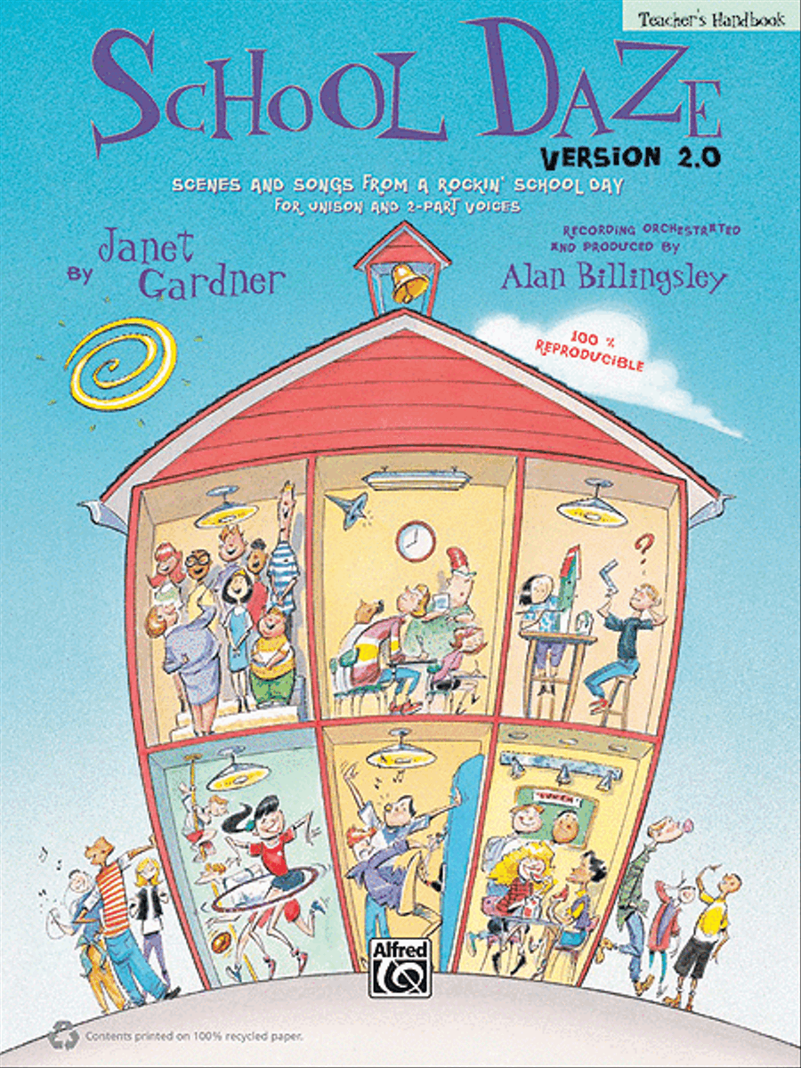 School Daze, Version 2.0 School Daze, Version 2.0 Unison Choir scores gallery preview page 1