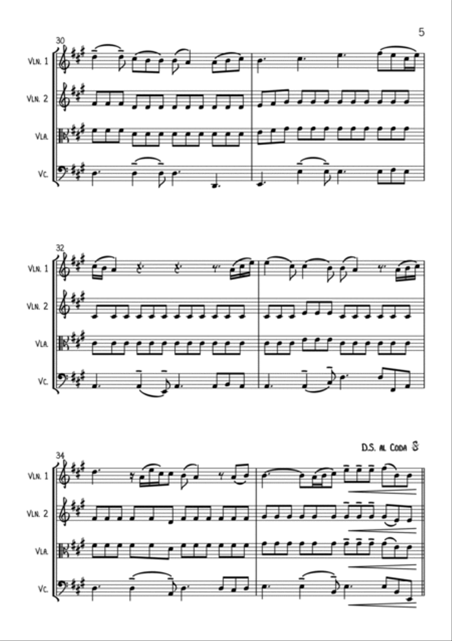 Perfect String Trio scores gallery preview page 5