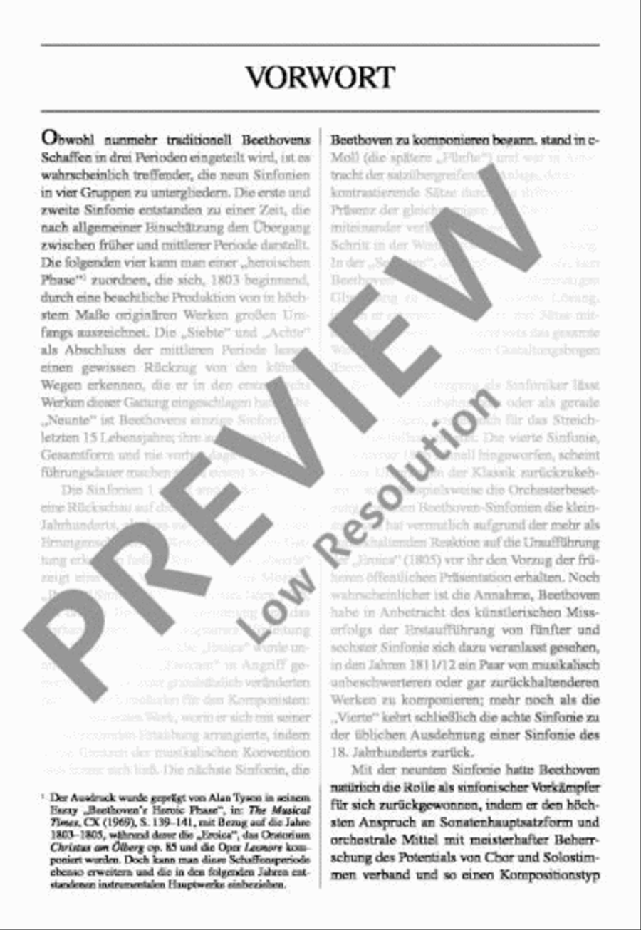 Symphony No. 5 C minor Orchestra scores gallery preview page 10