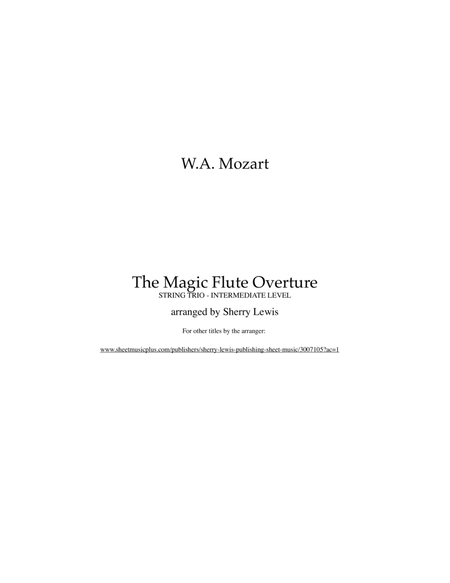 The Magic Flute Overture, Adagio and Allegro image number null