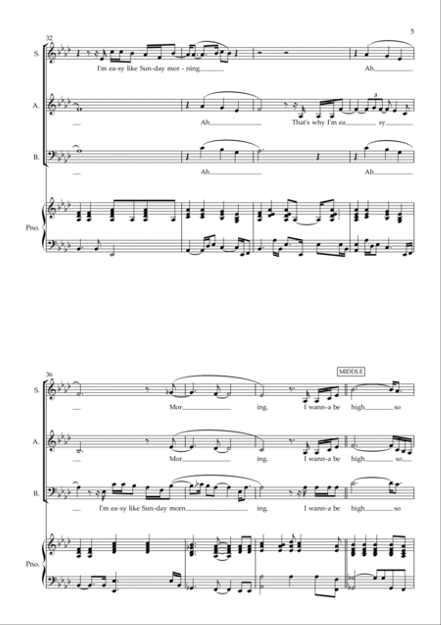 Easy 3-Part scores gallery preview page 5