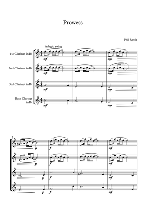 Prowess - Clarinet Quartet