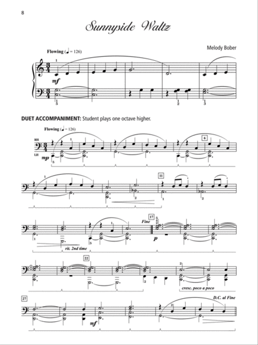 Grand Solos for Piano, Book 2 Easy Piano scores gallery preview page 3