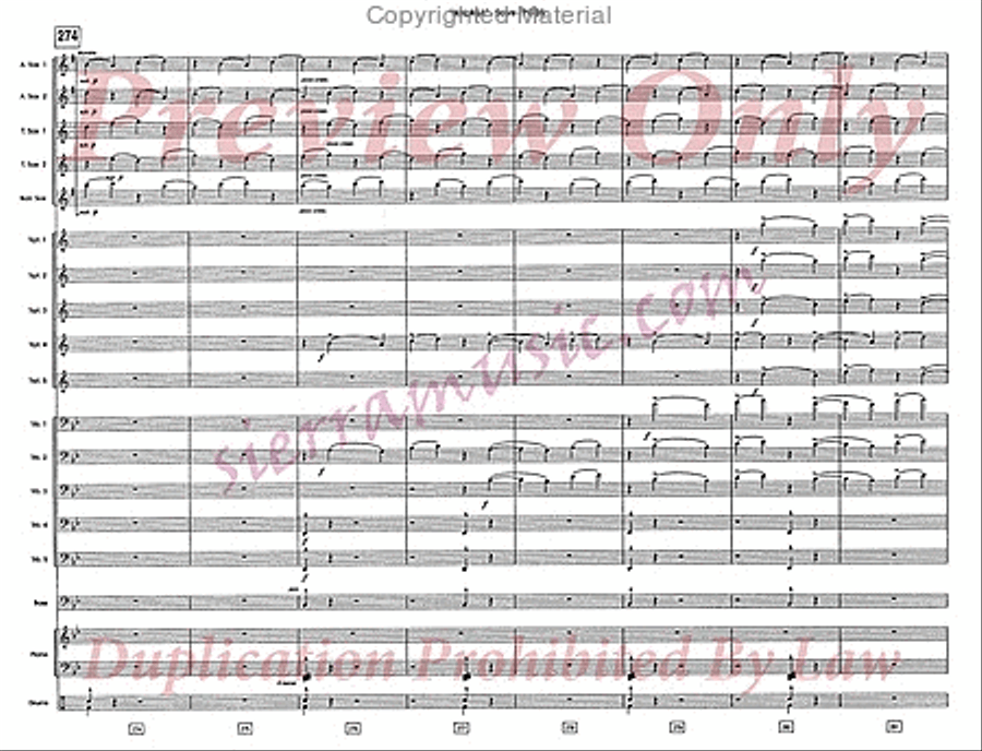 Malaga Jazz Ensemble scores gallery preview page 36
