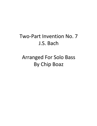 Two Part Invention No. 7