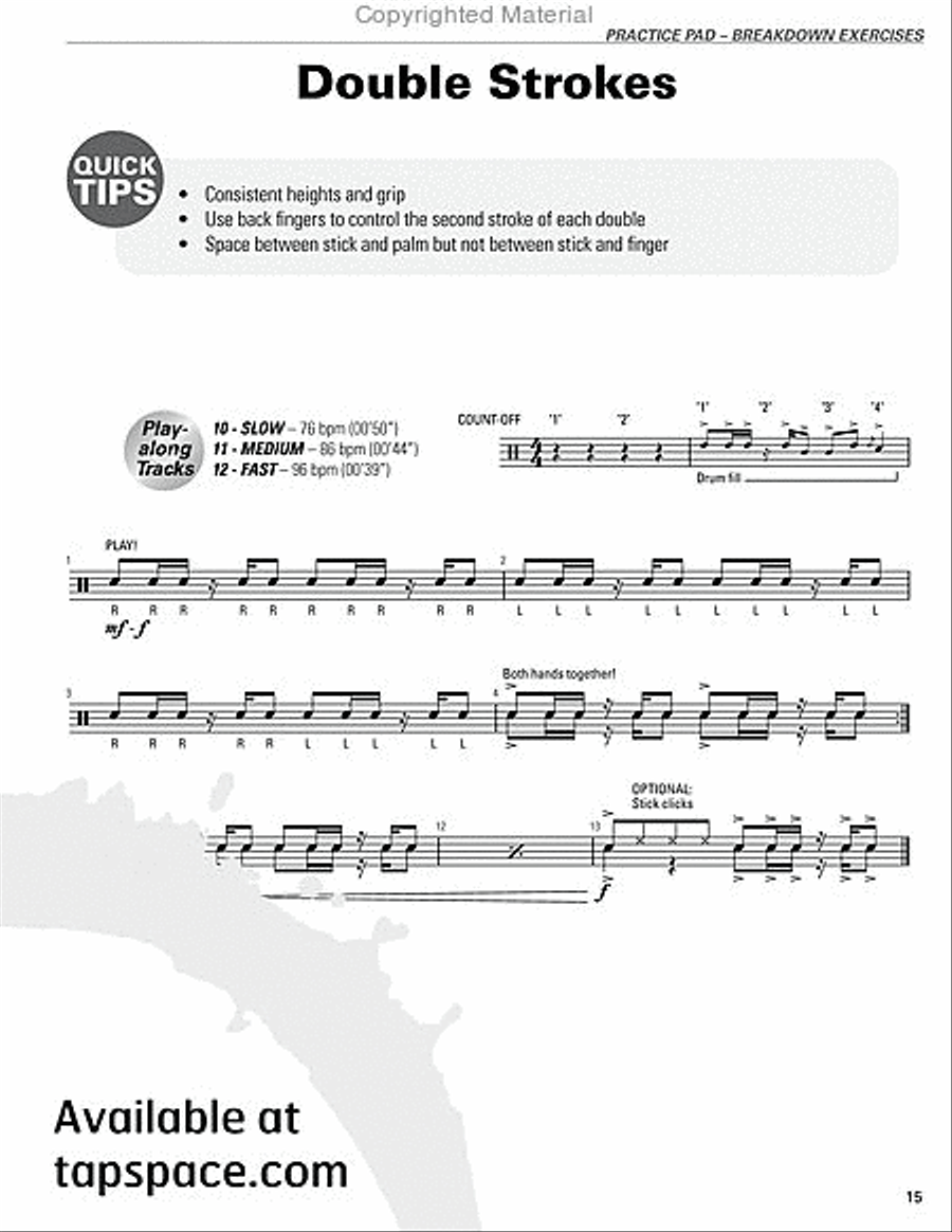 Five Minute Drill Percussion scores gallery preview page 16