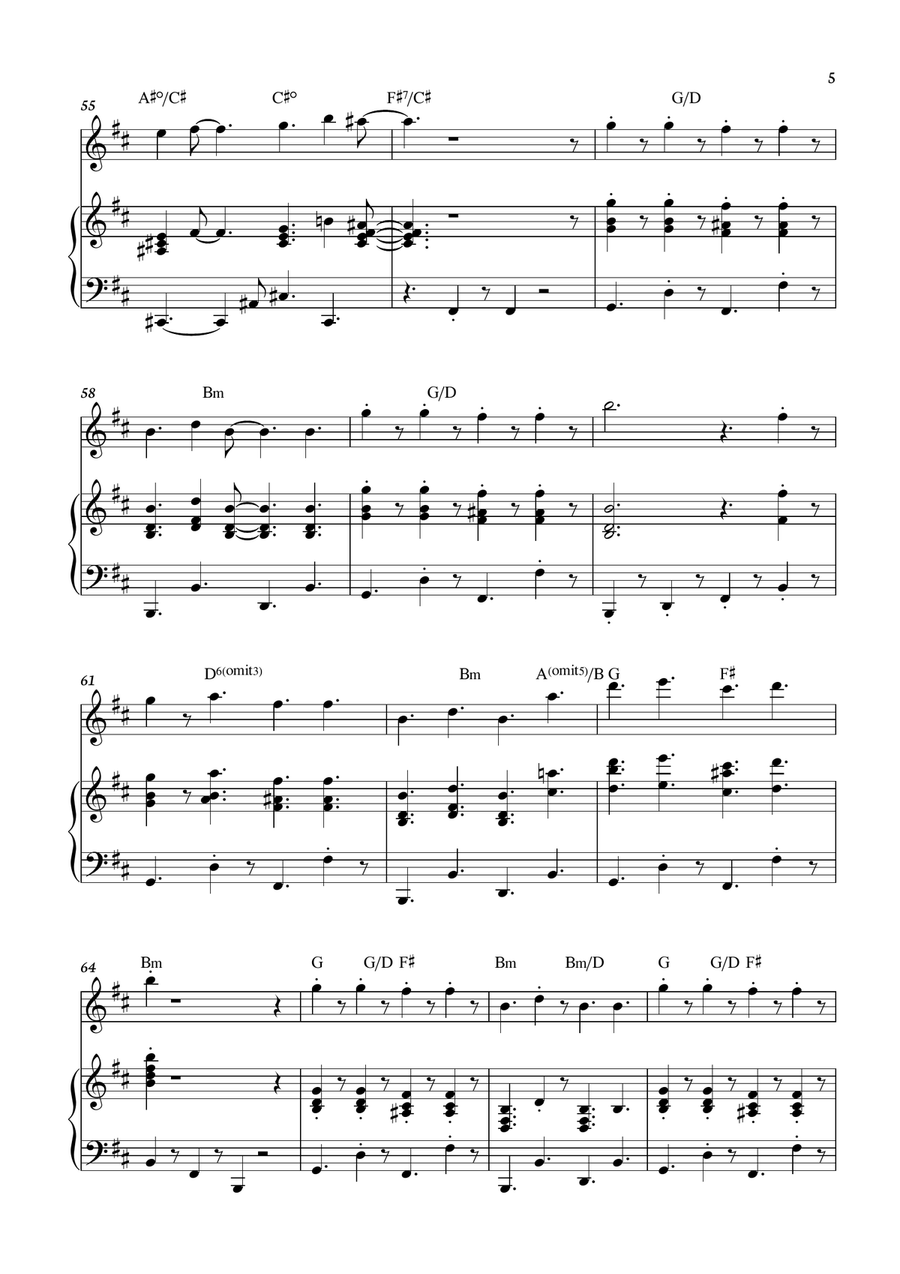 Spooky Scary Skeletons Flute scores gallery preview page 5