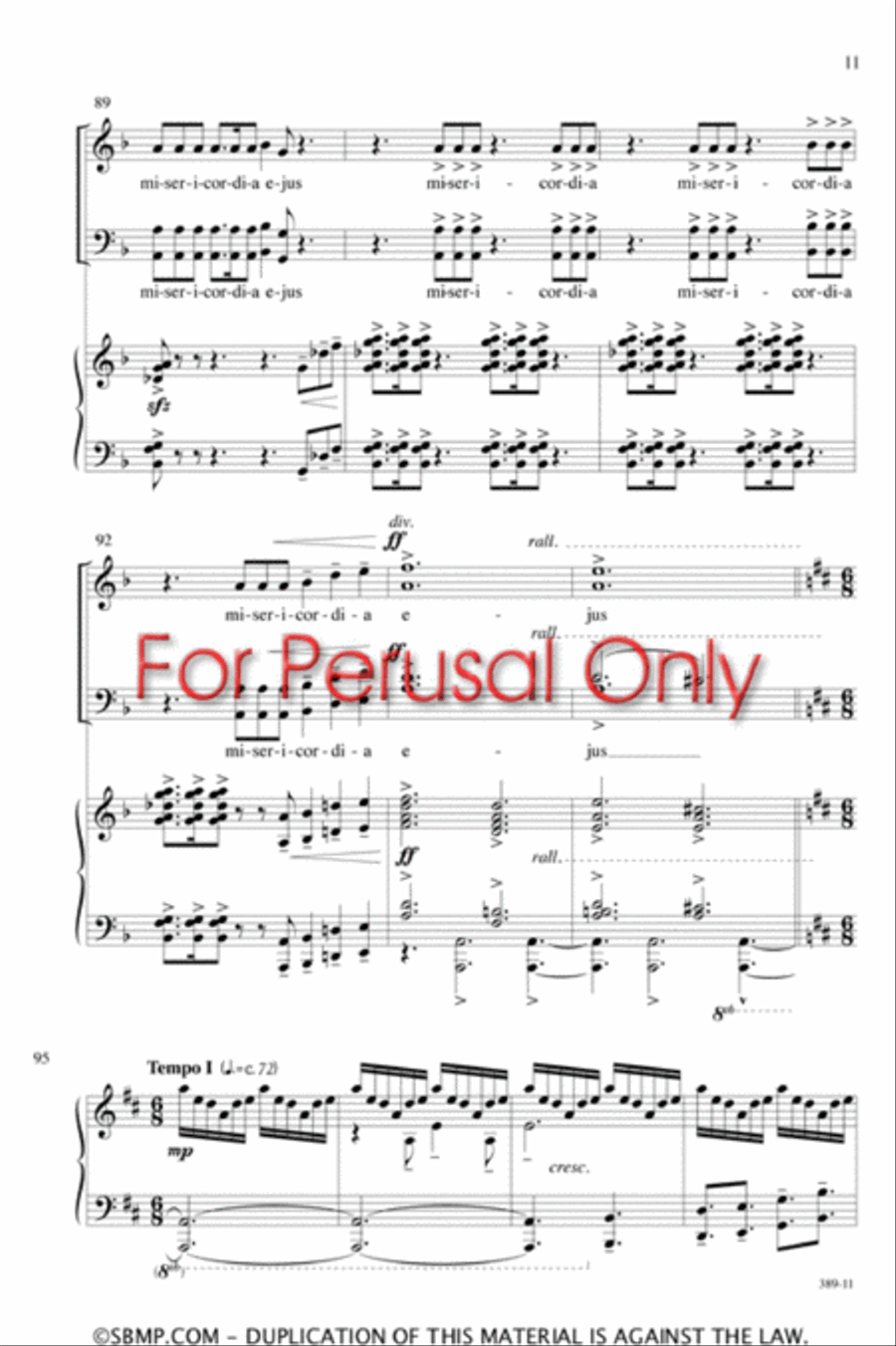 Haec Dies - SATB Octavo Haec Dies - SATB Octavo 4-Part scores gallery preview page 10
