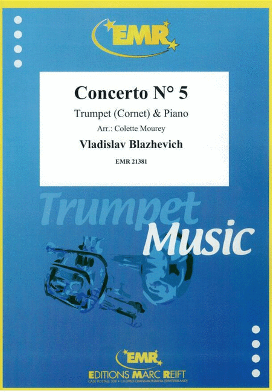 Concerto No. 5 Concerto No. 5 Cornet scores gallery preview page 1