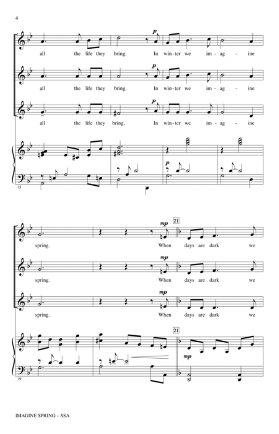 Imagine Spring Imagine Spring SSA scores gallery preview page 3