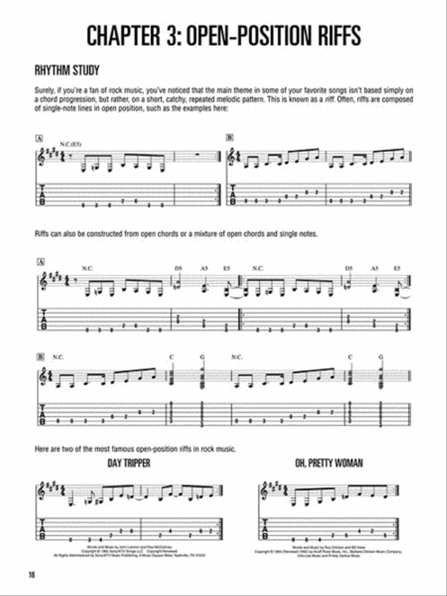 Hal Leonard Rock Guitar Method Electric Guitar scores gallery preview page 5
