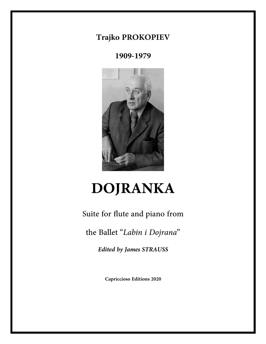 DOJRANKA - Suite for flute and piano from the Ballet Labin i Dojrana Flute Solo scores gallery preview page 1