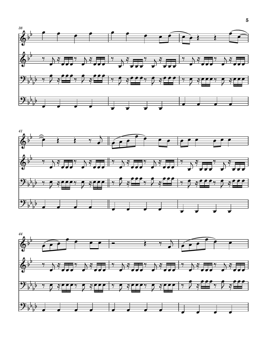 Nice To Meet You Nice To Meet You Brass Quartet scores gallery preview page 6