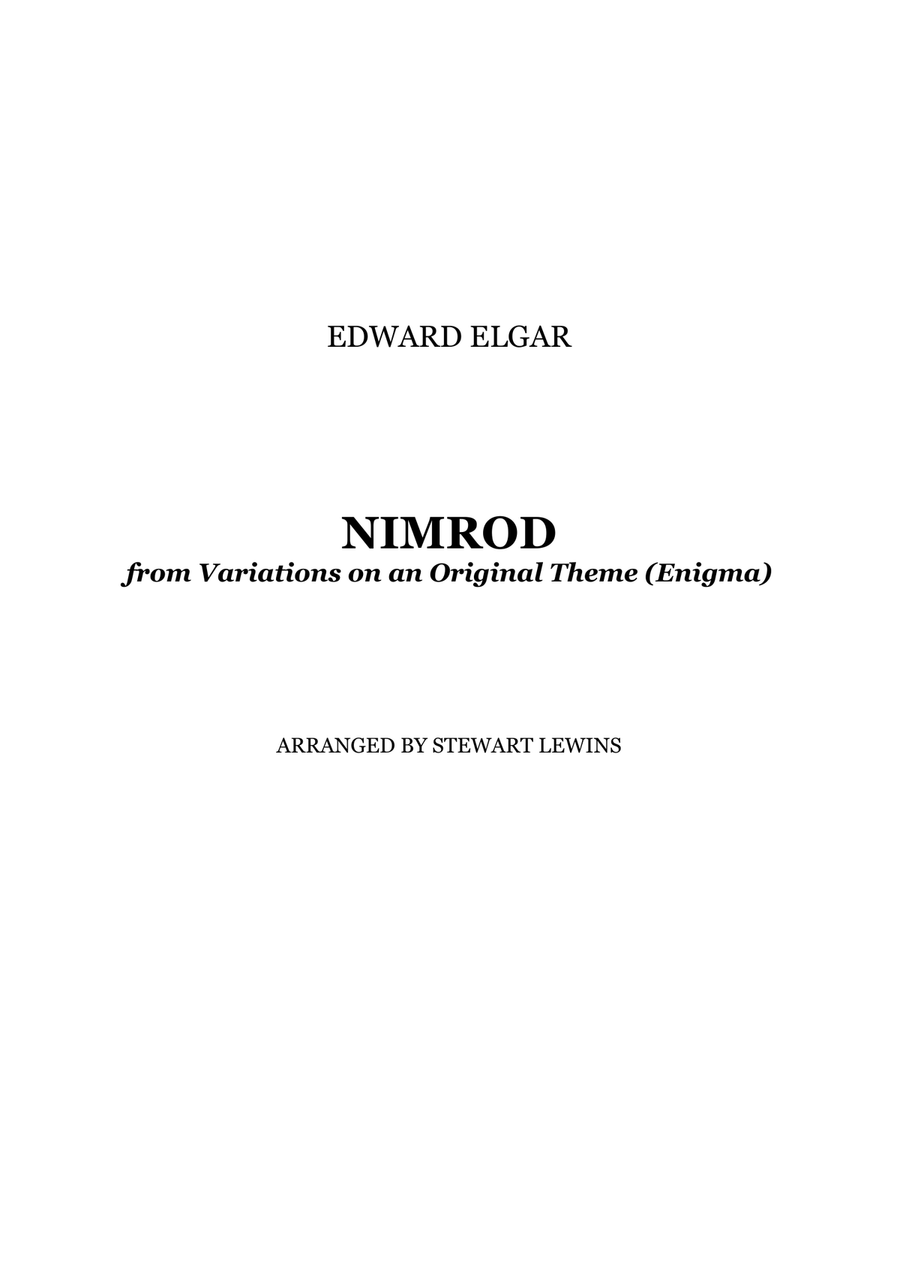 Nimrod Brass Band scores gallery preview page 1
