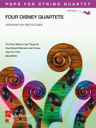 Book cover for Four Disney Quartets