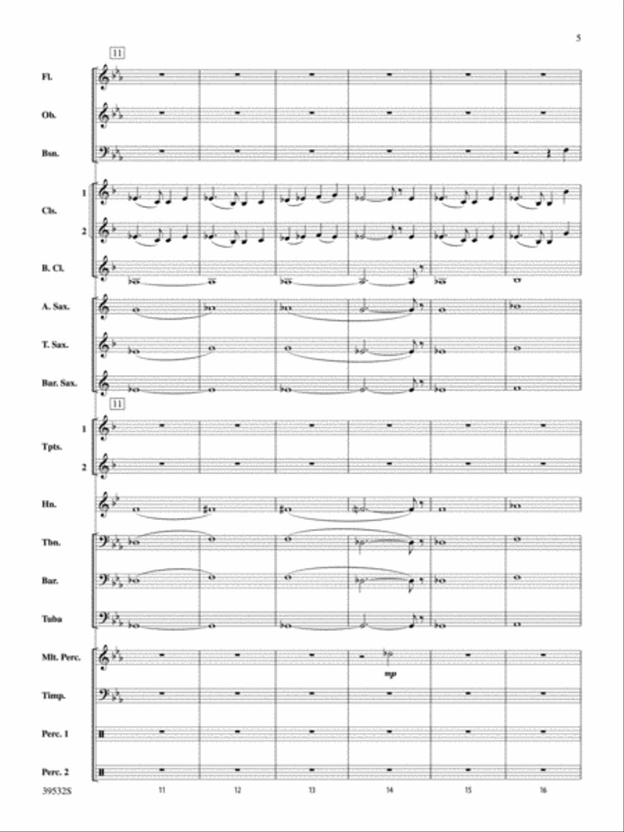 America, the Beautiful: Score Concert Band scores gallery preview page 5
