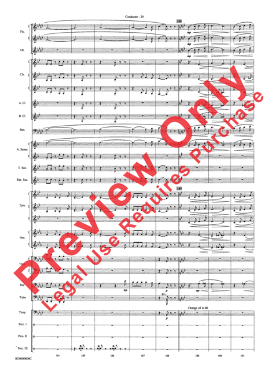 Children's March Concert Band scores gallery preview page 26