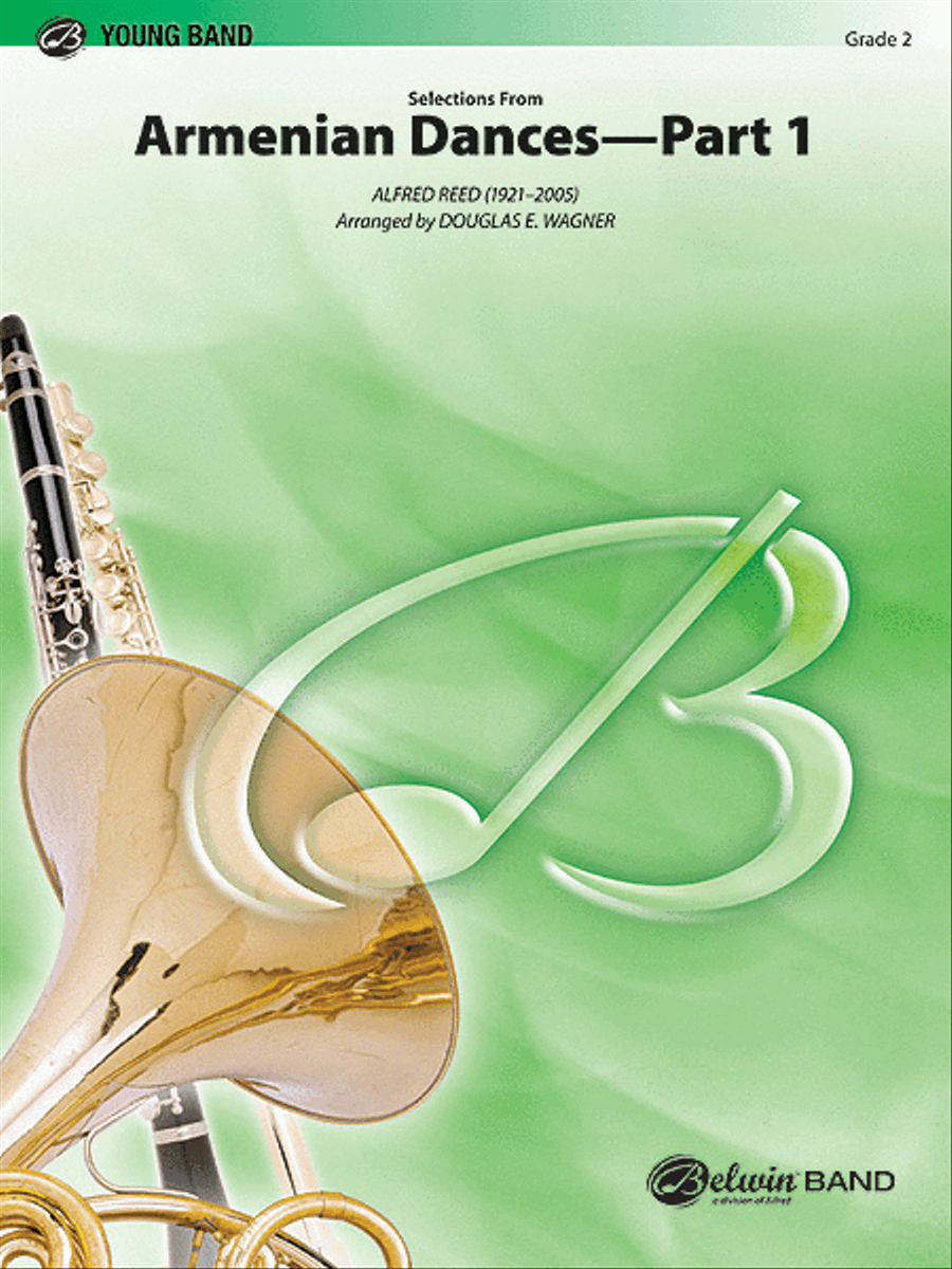 Armenian Dances, Part 1, Selections from Concert Band scores gallery preview page 1