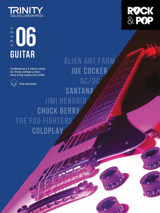 Book cover for Trinity Rock & Pop 2018 Guitar