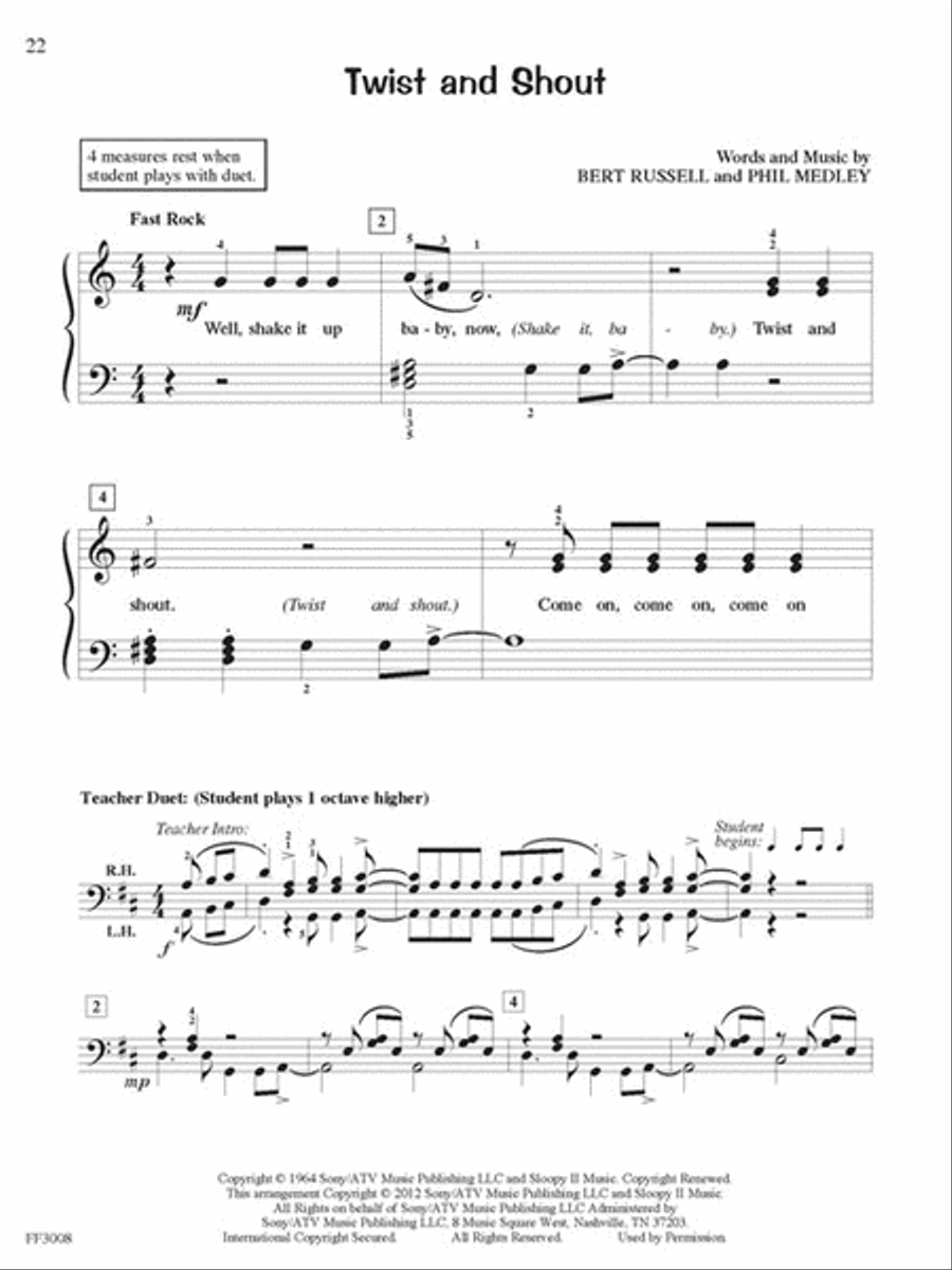 ShowTime® Piano Rock 'n Roll Piano Method scores gallery preview page 7