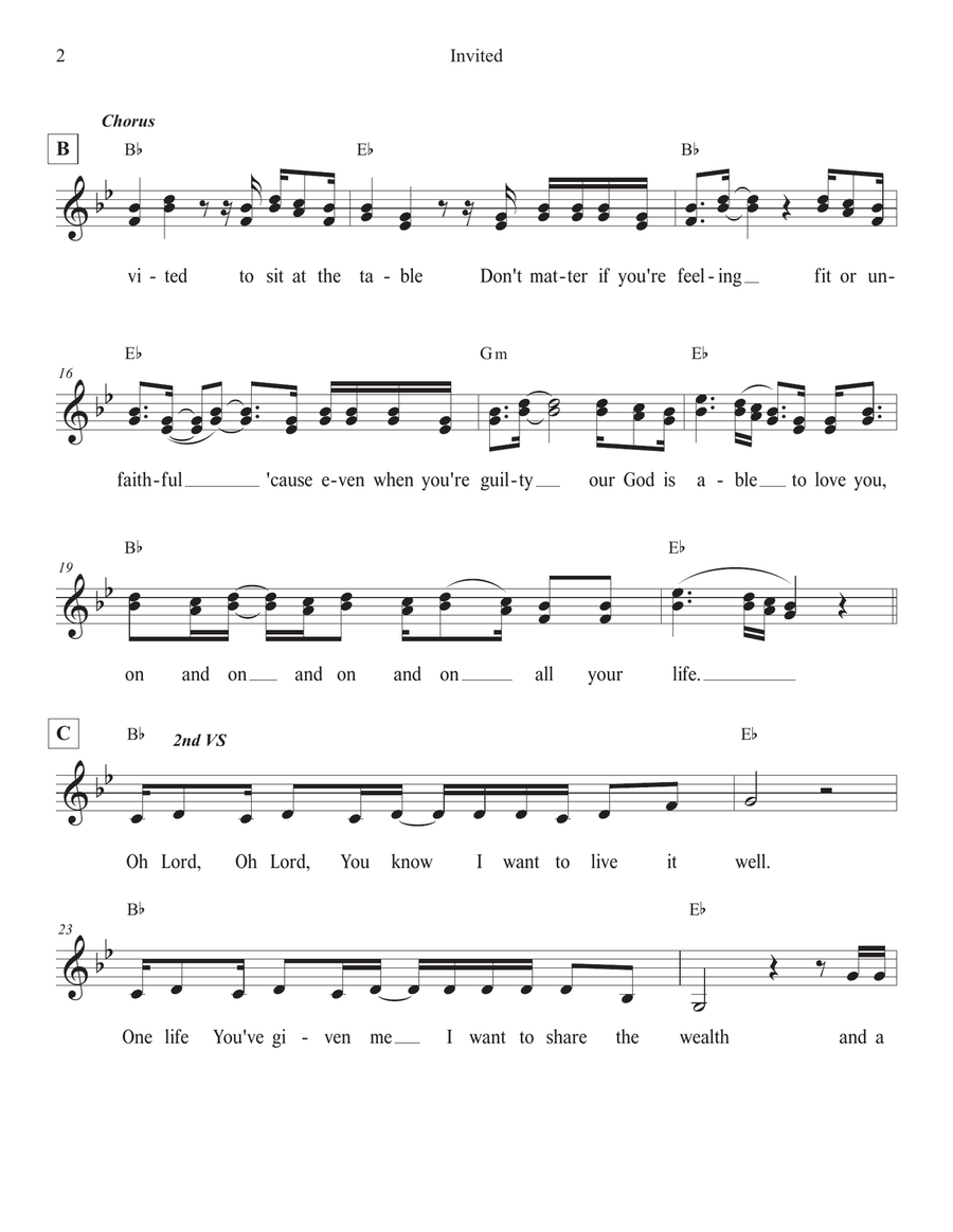 Invited Piano scores gallery preview page 2
