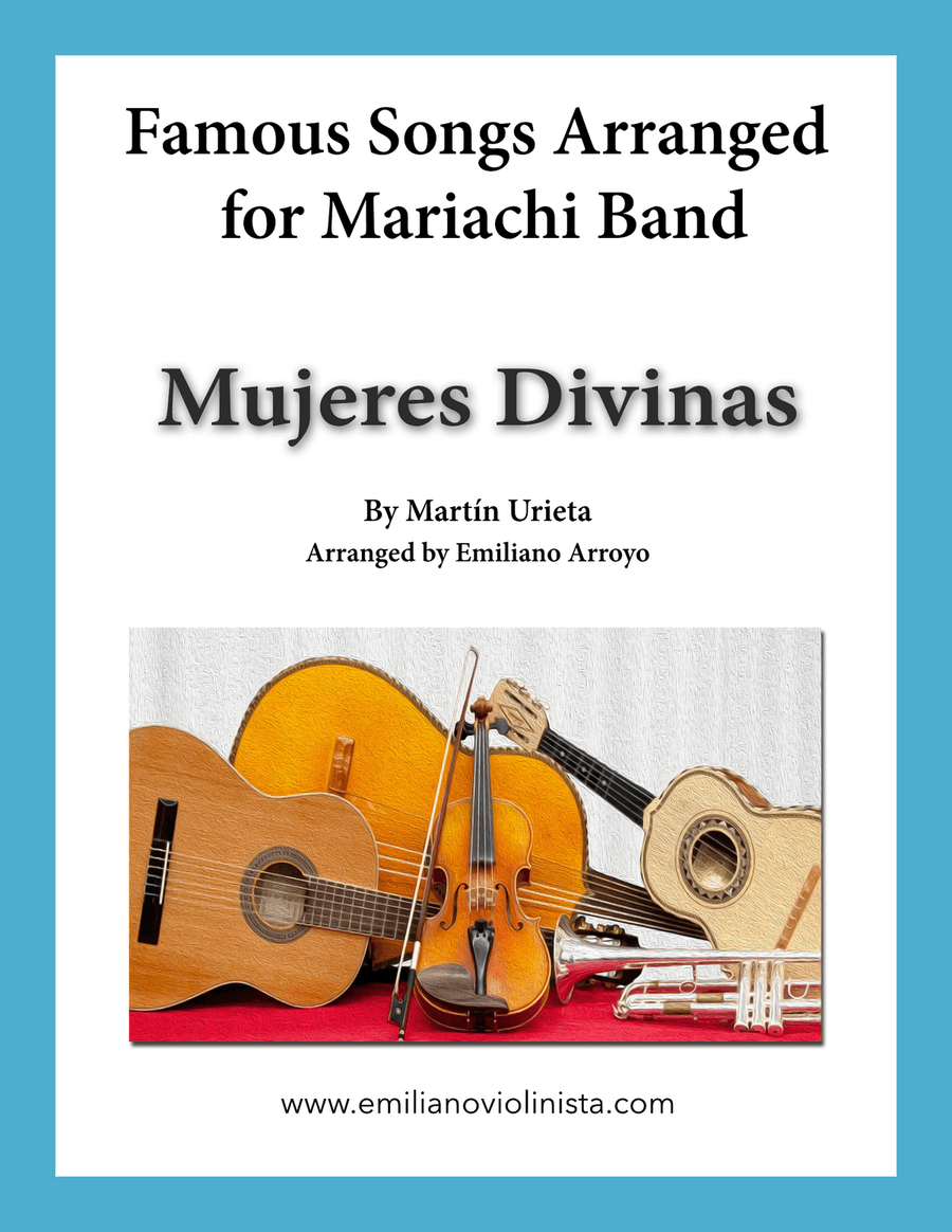 Mujeres Divinas Small Ensemble scores gallery preview page 1