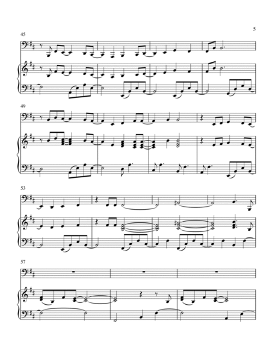 Mary, Did You Know? Mary, Did You Know? Small Ensemble scores gallery preview page 5