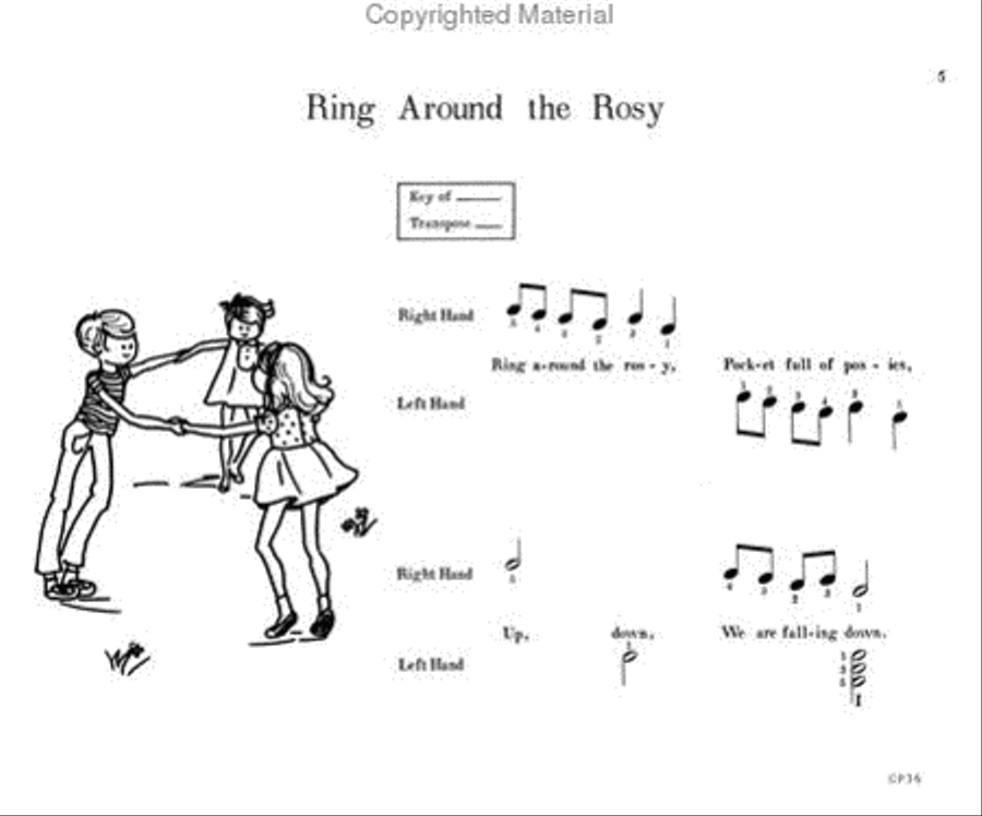 Pre-Reading Solos Piano Method scores gallery preview page 3