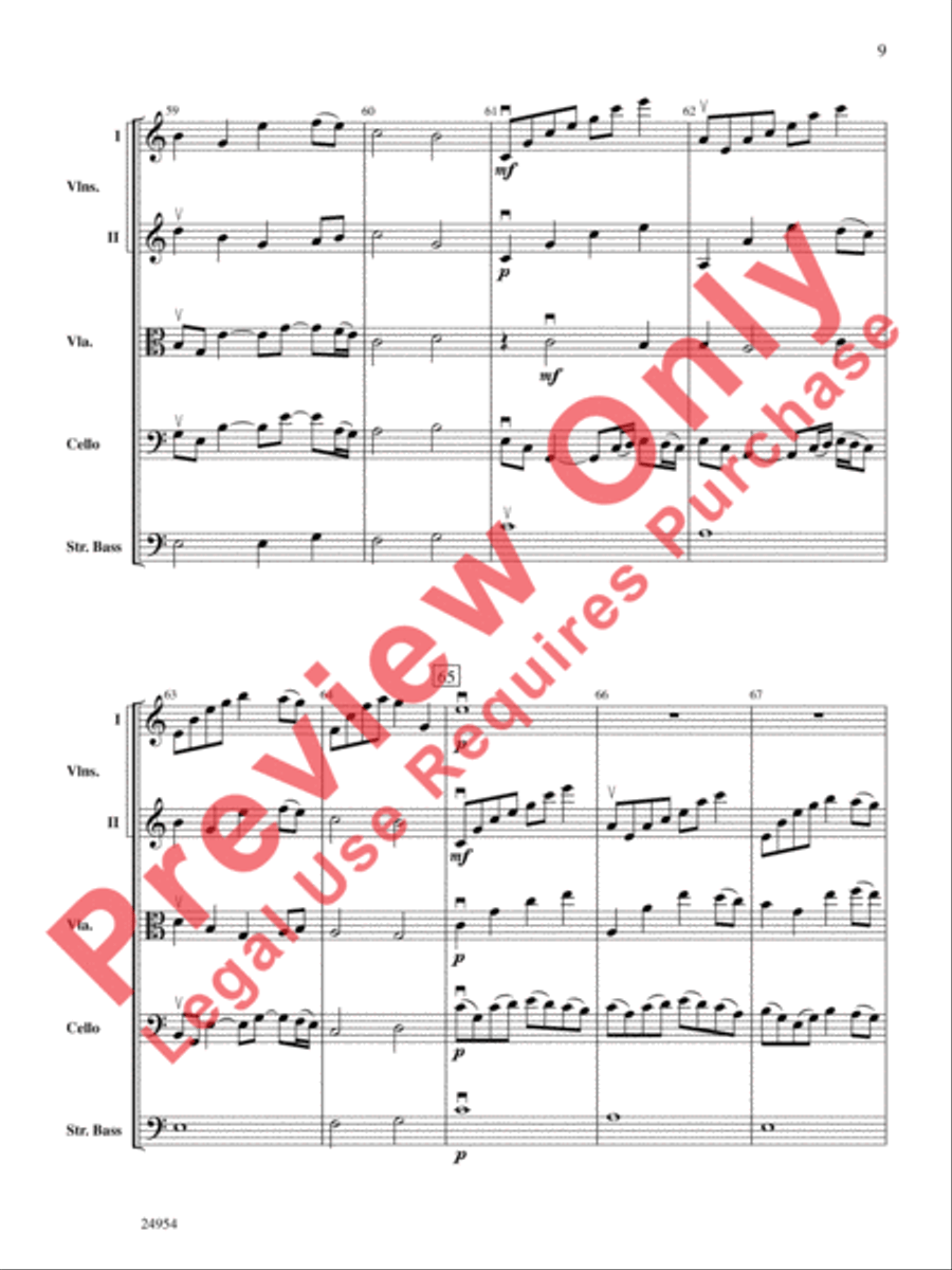 Circinus Circinus String Orchestra scores gallery preview page 10