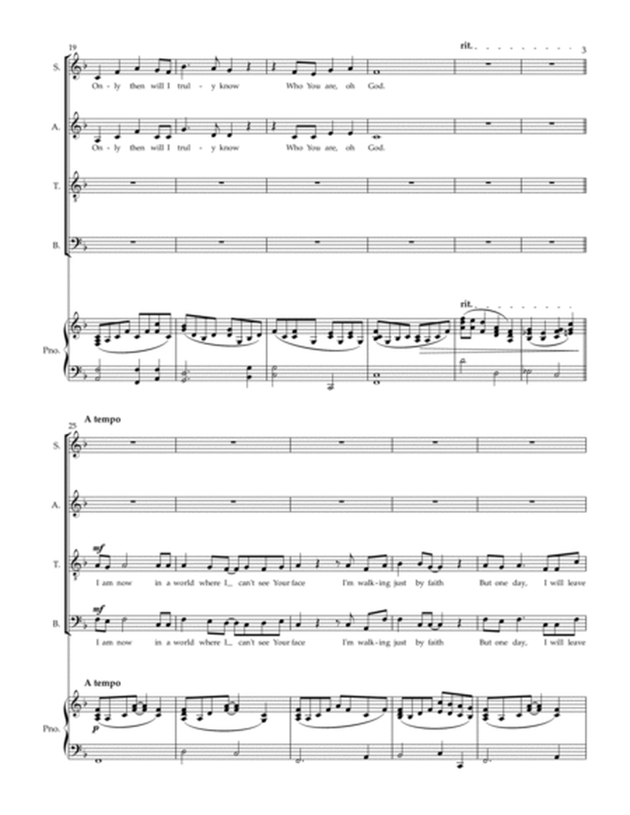 Then Will I Truly Know - SATB with Piano image number null