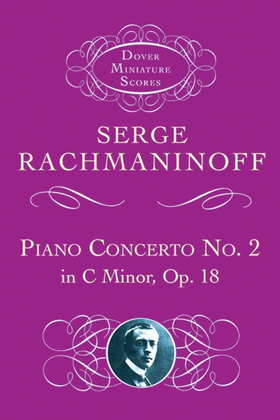 Book cover for Rachmaninoff - Piano Concerto No 2 Study Score