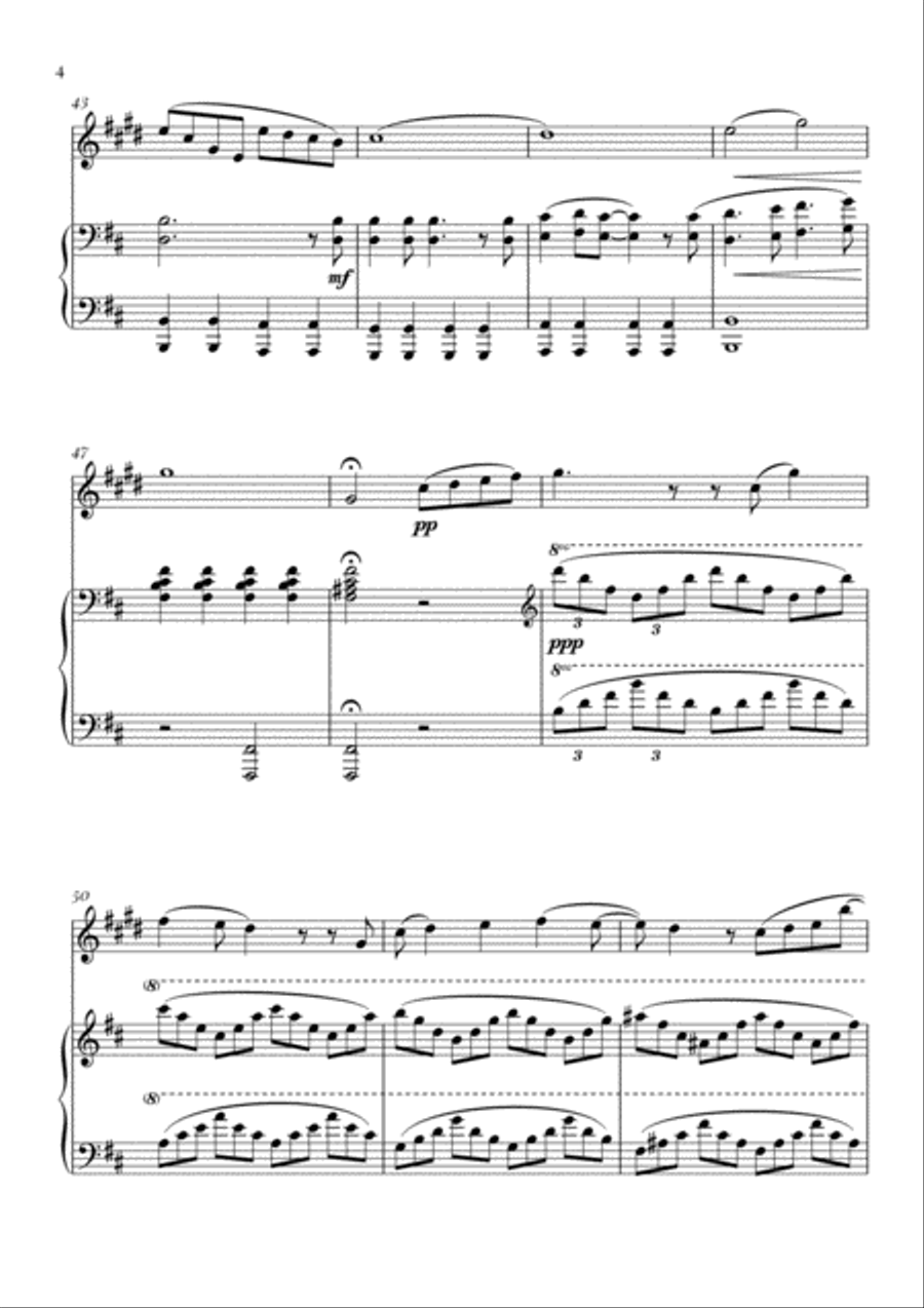 Mary, Did You Know? Trumpet Solo scores gallery preview page 4