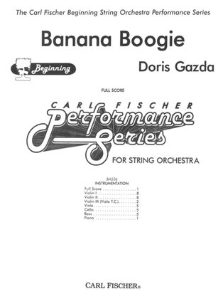 Book cover for Banana Boogie