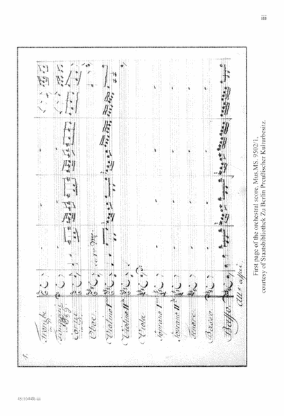 Te Deum Choral Score