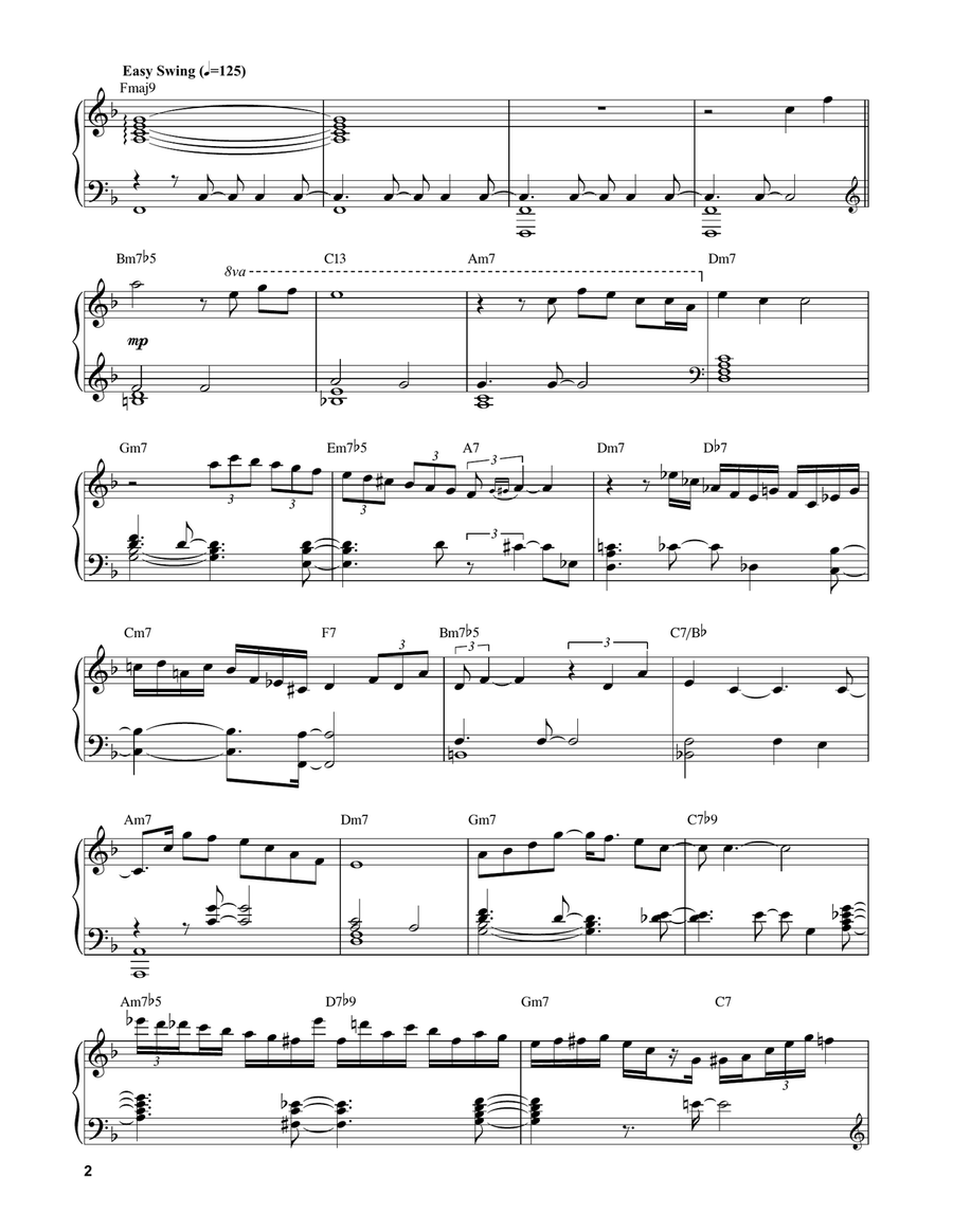 Theme To Grace Theme To Grace Piano scores gallery preview page 2