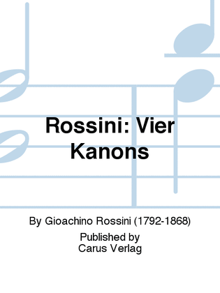 Rossini: Vier Kanons