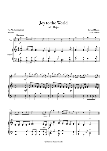 Mason - Joy to the World in C Major - Easy image number null