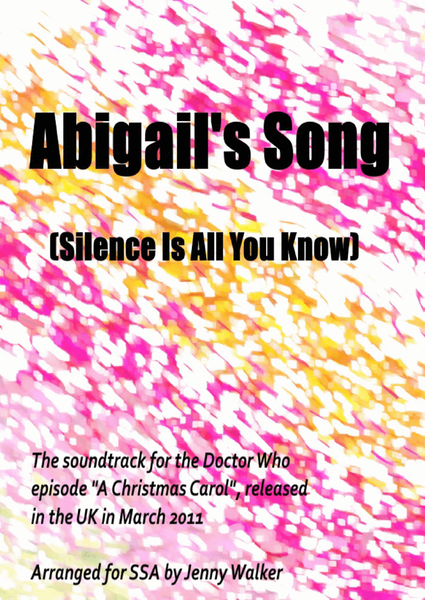 Abigail's Song (silence Is All You Know) image number null