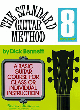 Book cover for The Standard Guitar Method Book 8