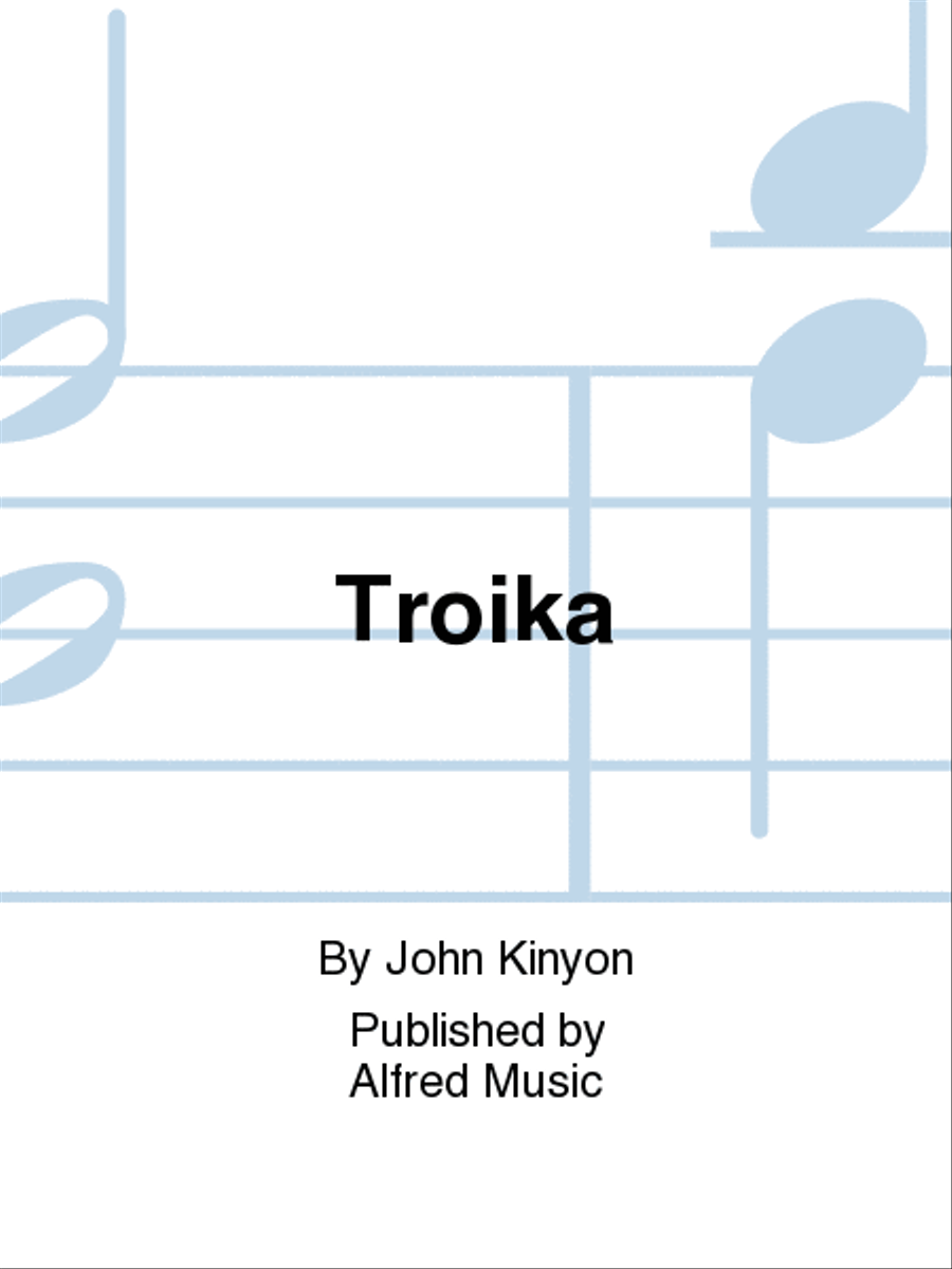 Troika Concert Band scores gallery preview page 1