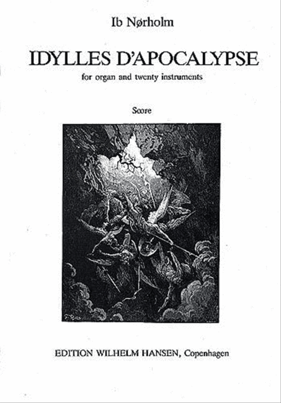 Ib Norholm: Idylles D'Apocalypse (Full Score) Orchestra scores gallery preview page 1