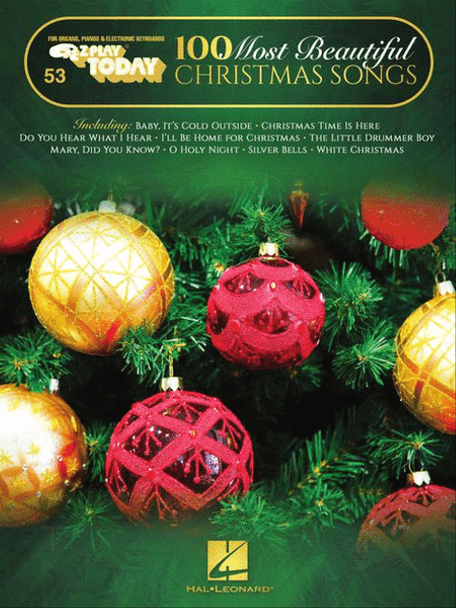 100 Most Beautiful Christmas Songs Electronic Keyboard scores gallery preview page 2