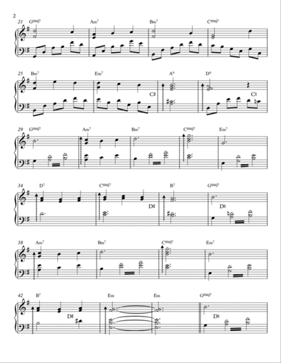 NOUVELLE AGRÉABLE Harp scores gallery preview page 2