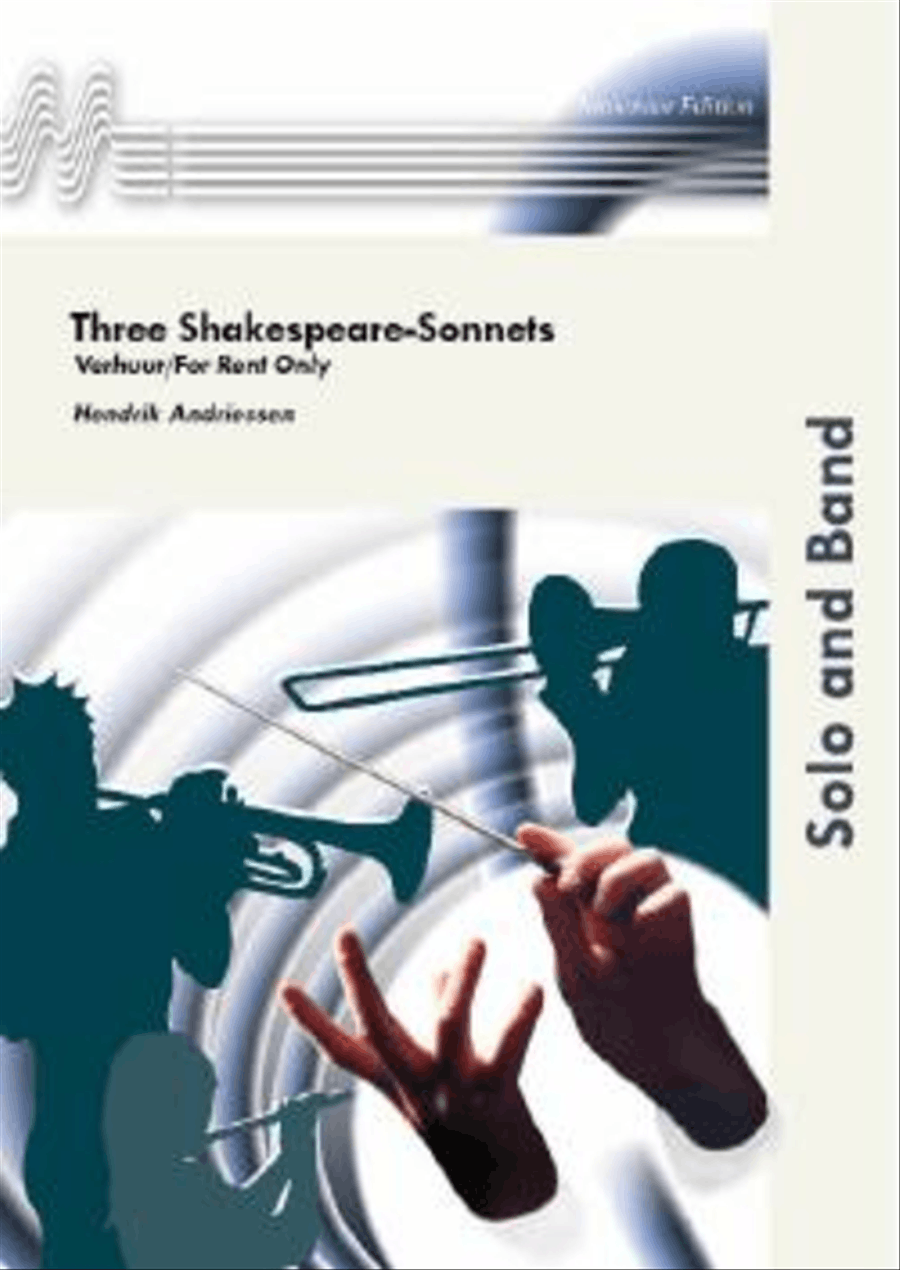 Three Shakespeare-Sonnets Concert Band scores gallery preview page 1