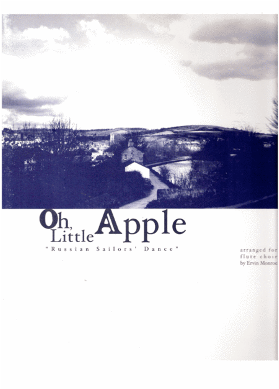 Oh, Little Apple (Russian Sailor's Dance) Flute Choir scores gallery preview page 1