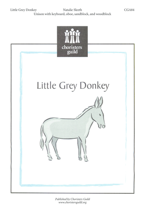 Book cover for Little Grey Donkey