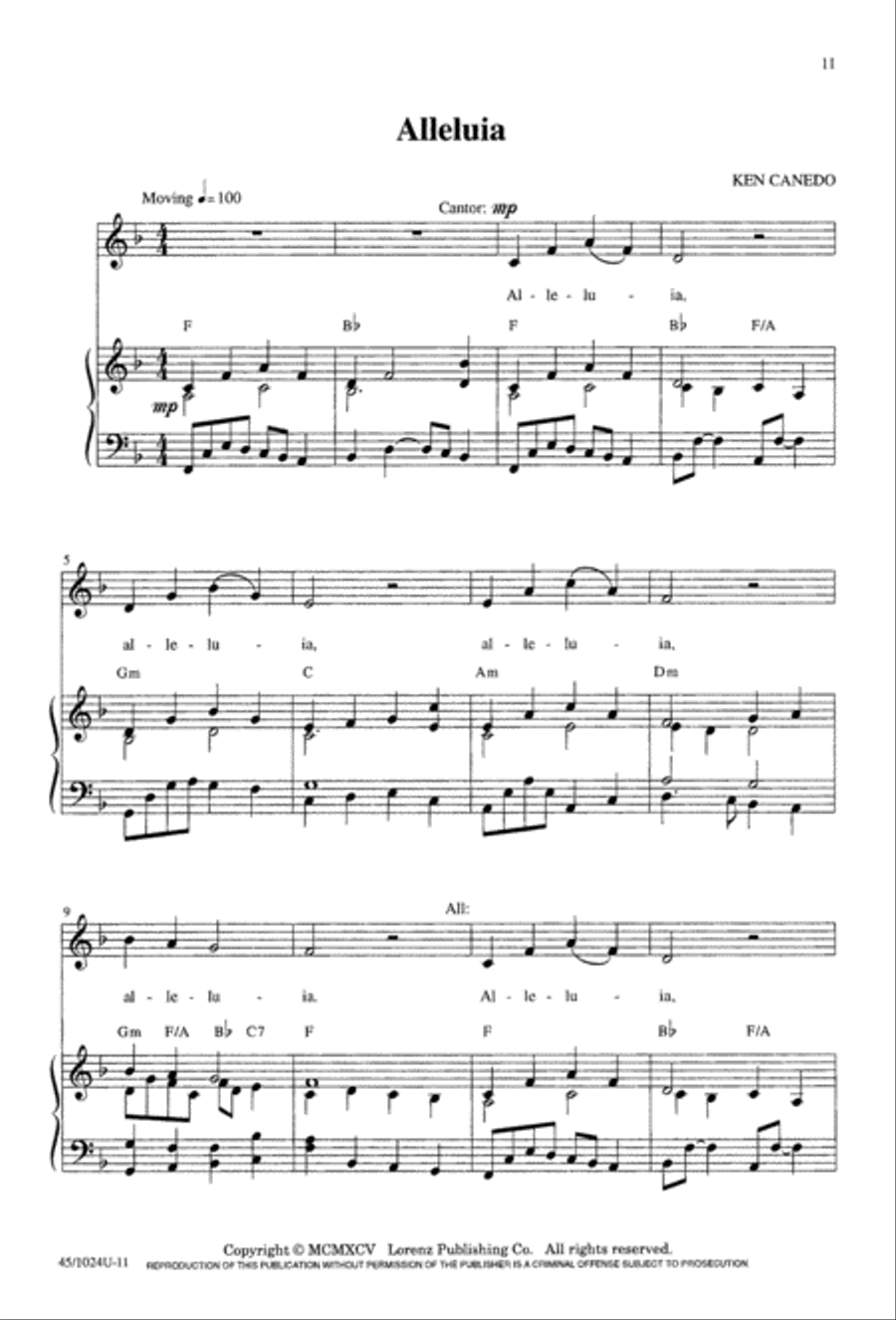 Mass of Compassion Mass of Compassion 4-Part scores gallery preview page 11