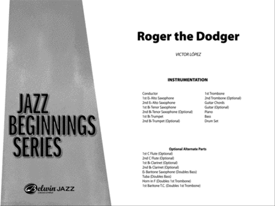 Roger the Dodger Jazz Ensemble scores gallery preview page 2