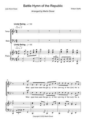 Battle Hymn of the Republic - 2 Part Choir - TB - Lower Voices