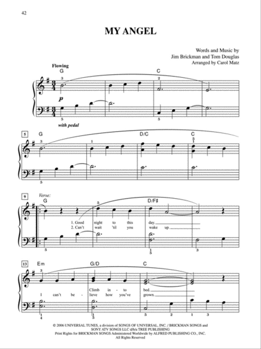 The Essential Jim Brickman Easy Piano scores gallery preview page 3